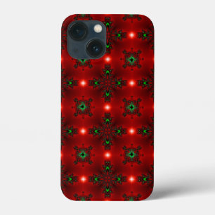Christmas Artdeco Retro Style iPhone 13 Mini Case
