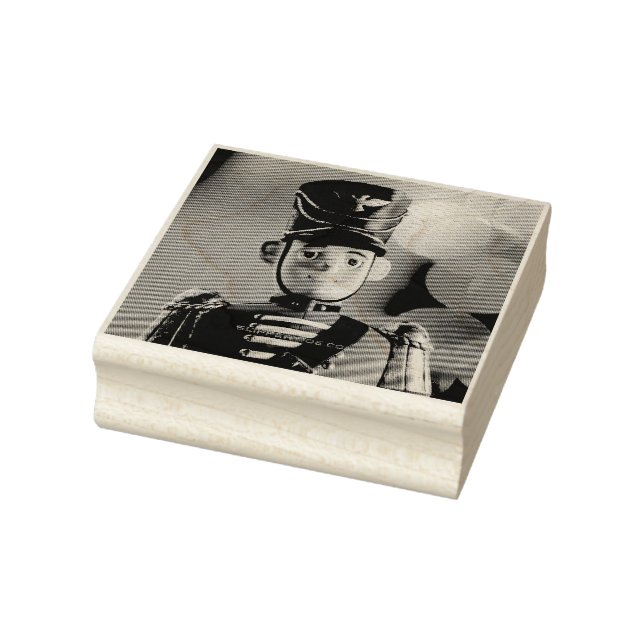 Christmas artistic toy soldier SlipperyJoe gay pri Rubber Stamp (Stamp)