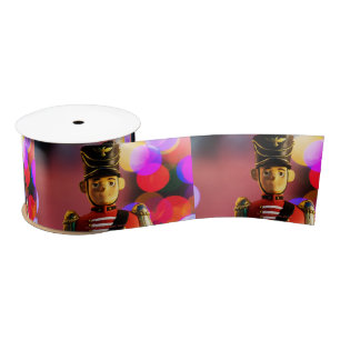 Christmas artistic toy soldier SlipperyJoe gay pri Satin Ribbon