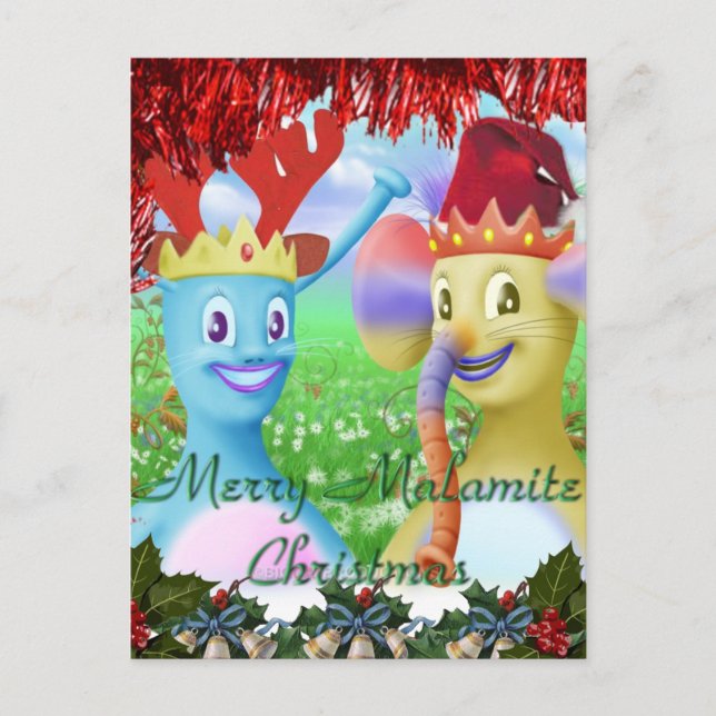 Christmas at Brimlest Holiday Postcard (Front)