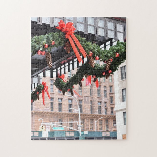 Christmas at Carnegie Hall Midtown Manhattan NYC Jigsaw Puzzle (Vertical)