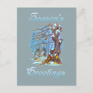 Christmas at Elf Hall Holiday Postcard