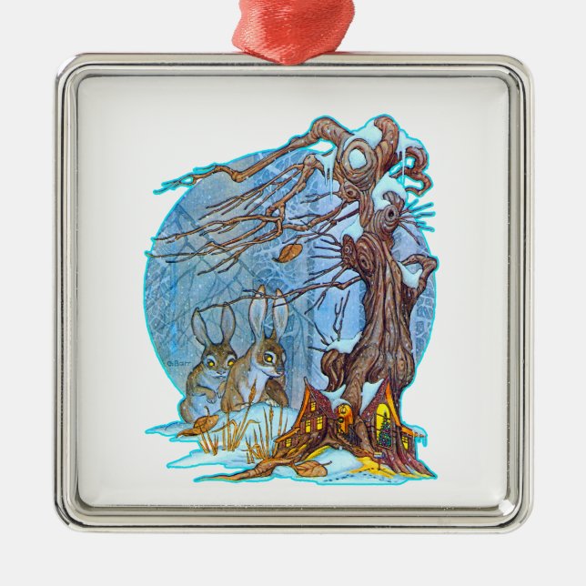 Christmas at Elf Hall Ornament (Front)