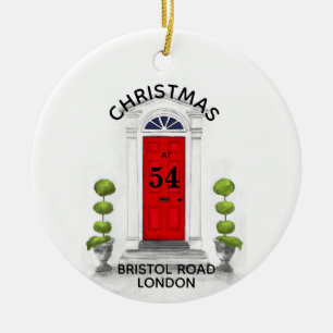 Christmas at home 1st christmas in new house ceramic tree decoration