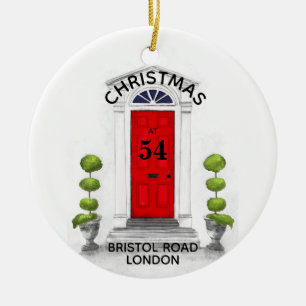 Christmas at home 1st christmas in new house ceramic tree decoration