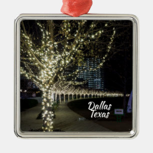 Christmas At Klyde Warren Park Ornament