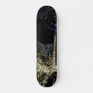 Christmas At Klyde Warren Park Skateboard