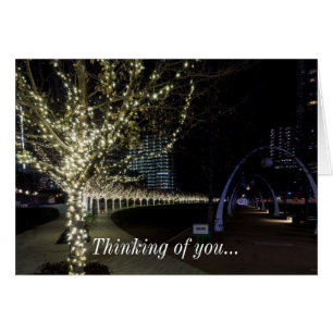 Christmas At Klyde Warren Park Thinking Of U Card