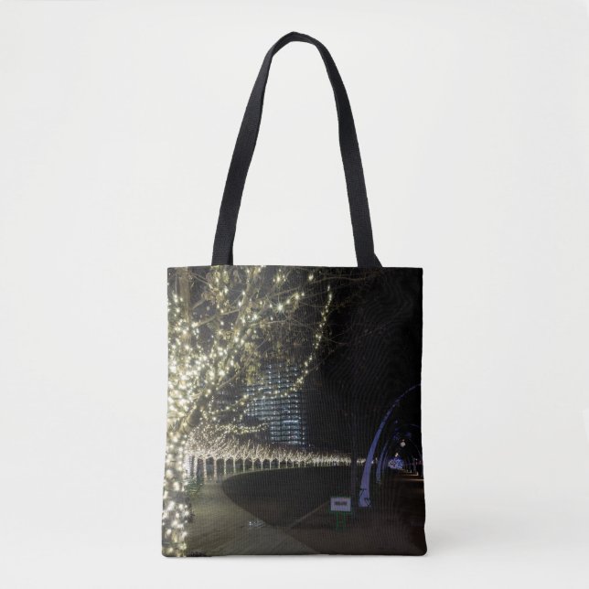 Christmas At Klyde Warren Park Tote Bag (Front)