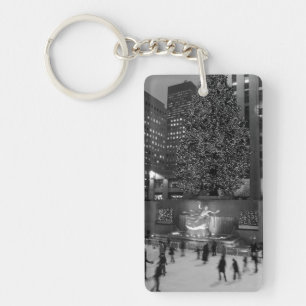 Christmas at Rockefeller Centre - NYC Key Ring