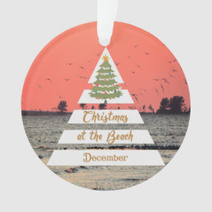 Christmas at the Beach 2020 Ornament