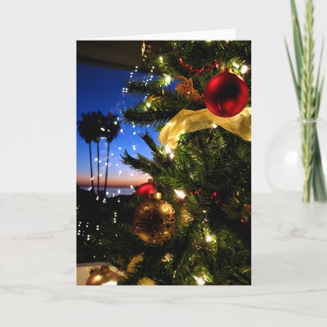 Christmas at the Beach Holiday Card (Front)