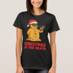 Christmas At The Beach Shirt Funny Sandman Trocal<br><div class="desc">Christmas At The Beach Shirt Funny Sandman Trocal Vacation</div>