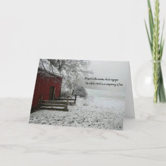 Christmas at the Farm Holiday Card