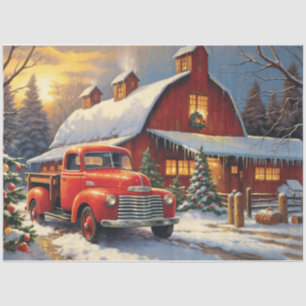 Christmas at the Farm Tissue Paper