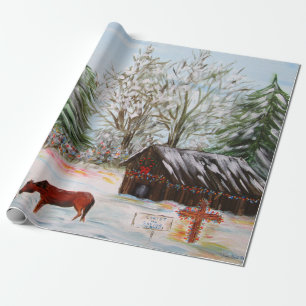 Christmas at the Farm Wrapping Paper
