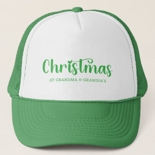 Christmas at the Grandparents Trucker Hat