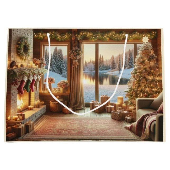 Christmas at the Lake Gift Bag (Front)