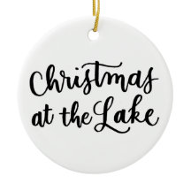 Christmas at the Lake Ornament