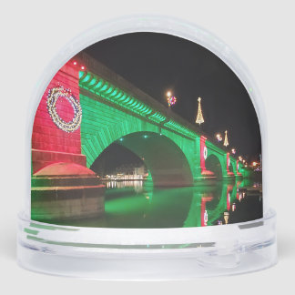Christmas at the London Bridge in Lake Havasu Snowglobe