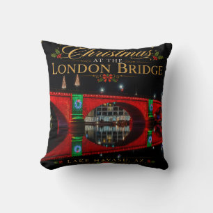 Christmas at the London Bridge Lake Havasu Cushion