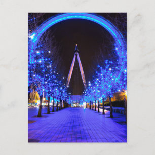 Christmas at the London Eye Holiday Postcard