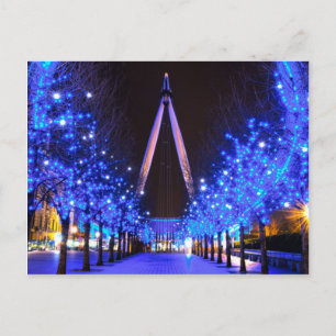 Christmas at the London Eye Holiday Postcard