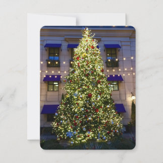 Christmas at Waldorf Astoria Chicago Note Card