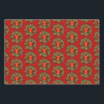 Christmas at Yellowstone - Wrapping Paper Sheet<br><div class="desc">Fan art for popular show called Yellowstone. So,  if you are channeling your inner Tornado or dream of ranch life in Montana,  show off your favourite show.</div>