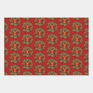 Christmas at Yellowstone - Wrapping Paper Sheet
