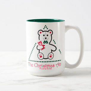 Christmas Attic Mug-Fool's Gold, Califiornia Two-Tone Coffee Mug