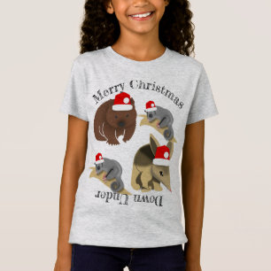 Christmas Australian Baby Animals T-Shirt
