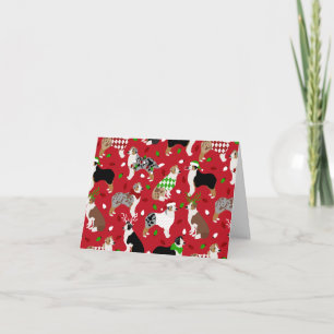 Christmas Australian Shepherd Card