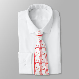 Christmas, Awesome Man, Coconut Trees Pattern Tie
