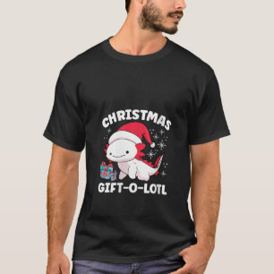Christmas Axolotl Lover Santa Claus Salamander Xma T-Shirt