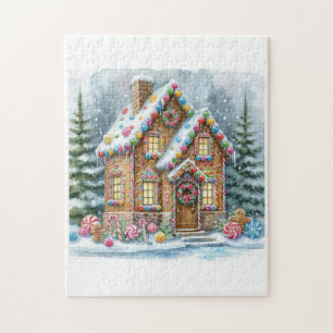 CHRISTMAS BABBA YAGA'S GINGERBREAD HOUSE JIGSAW PUZZLE
