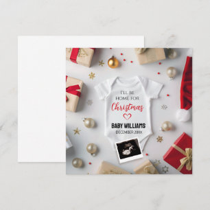 Christmas Baby Announcement Social Media
