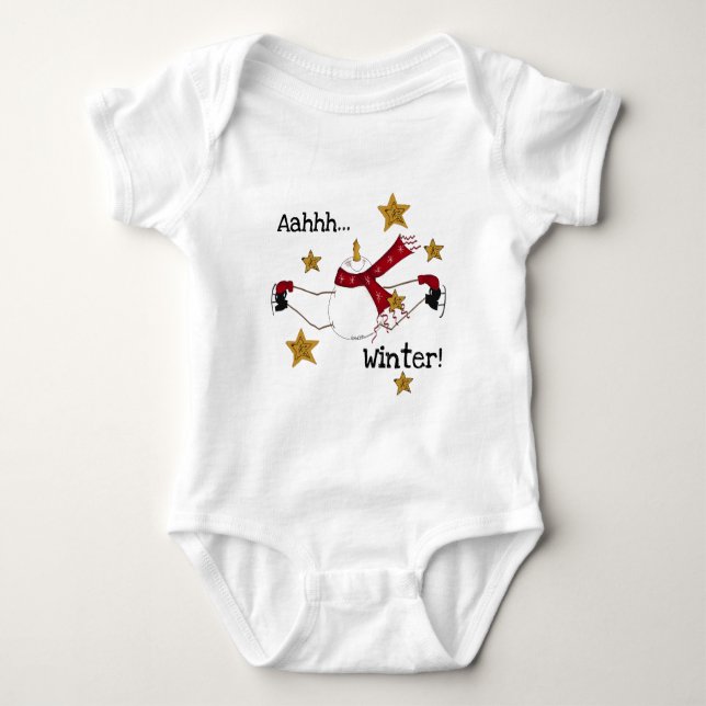 Christmas Baby Bodysuit (Front)