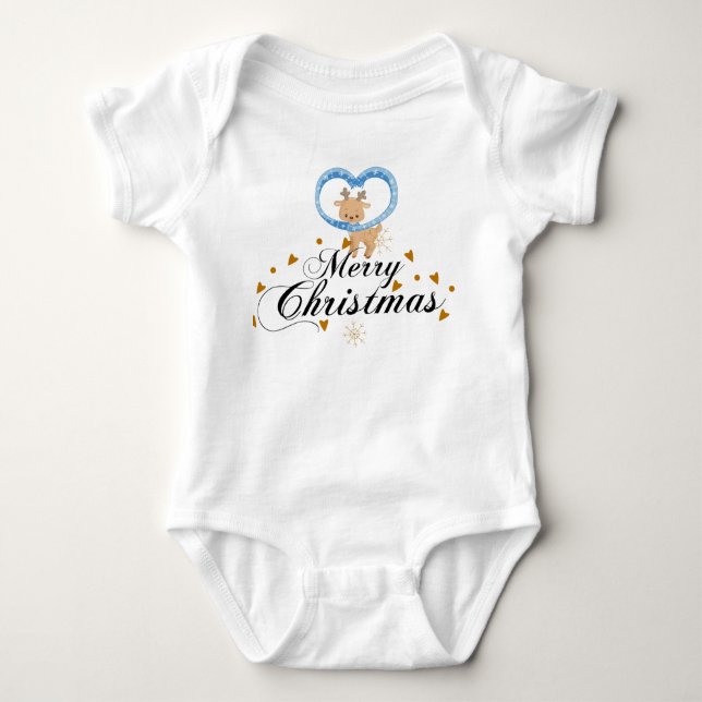 CHRISTMAS BABY BODYSUIT (Front)