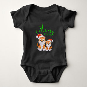 Christmas baby bodysuit