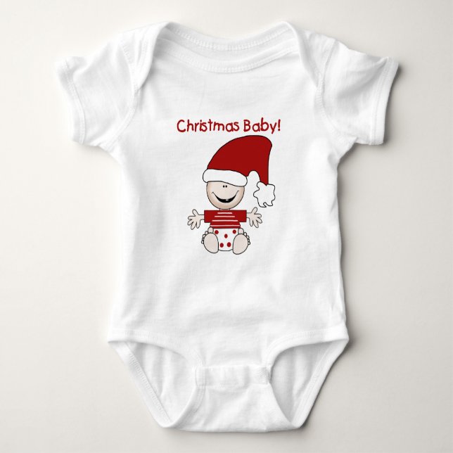 Christmas Baby Bodysuit (Front)