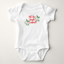 Christmas Baby Bodysuit - Jingle Ladies Bells