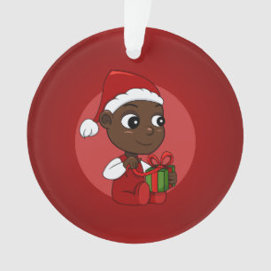 Christmas baby cartoon ornament