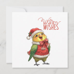 Christmas Baby Chiclet Joy Holiday Card