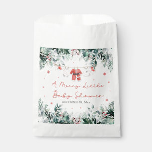 Christmas Baby Clothes A Merry Little Baby Shower Favour Bags