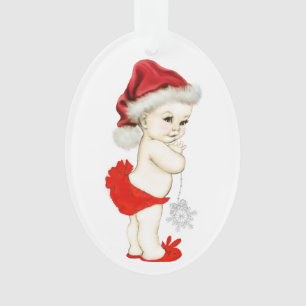 Christmas Baby Girl Ornament