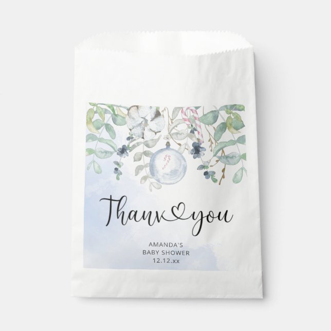 Christmas Baby it's cold outside Favour Bags (Front)