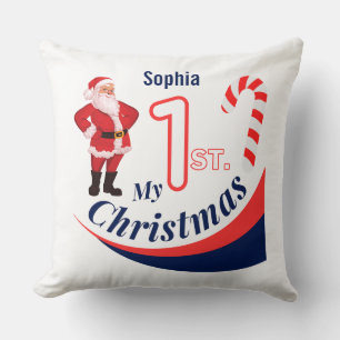 Christmas Baby "My 1st Christmas" Cushion