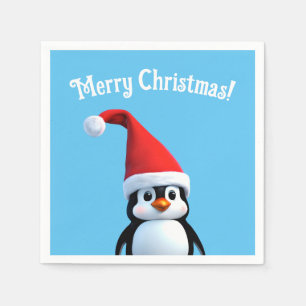 Christmas baby Penguin Napkin