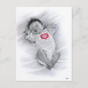 Christmas Baby Postcard